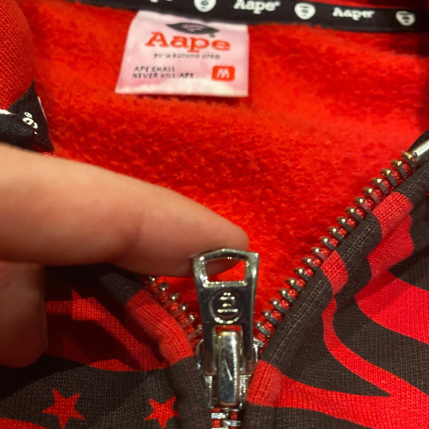AAPE ZIP-UP JACKET (M)