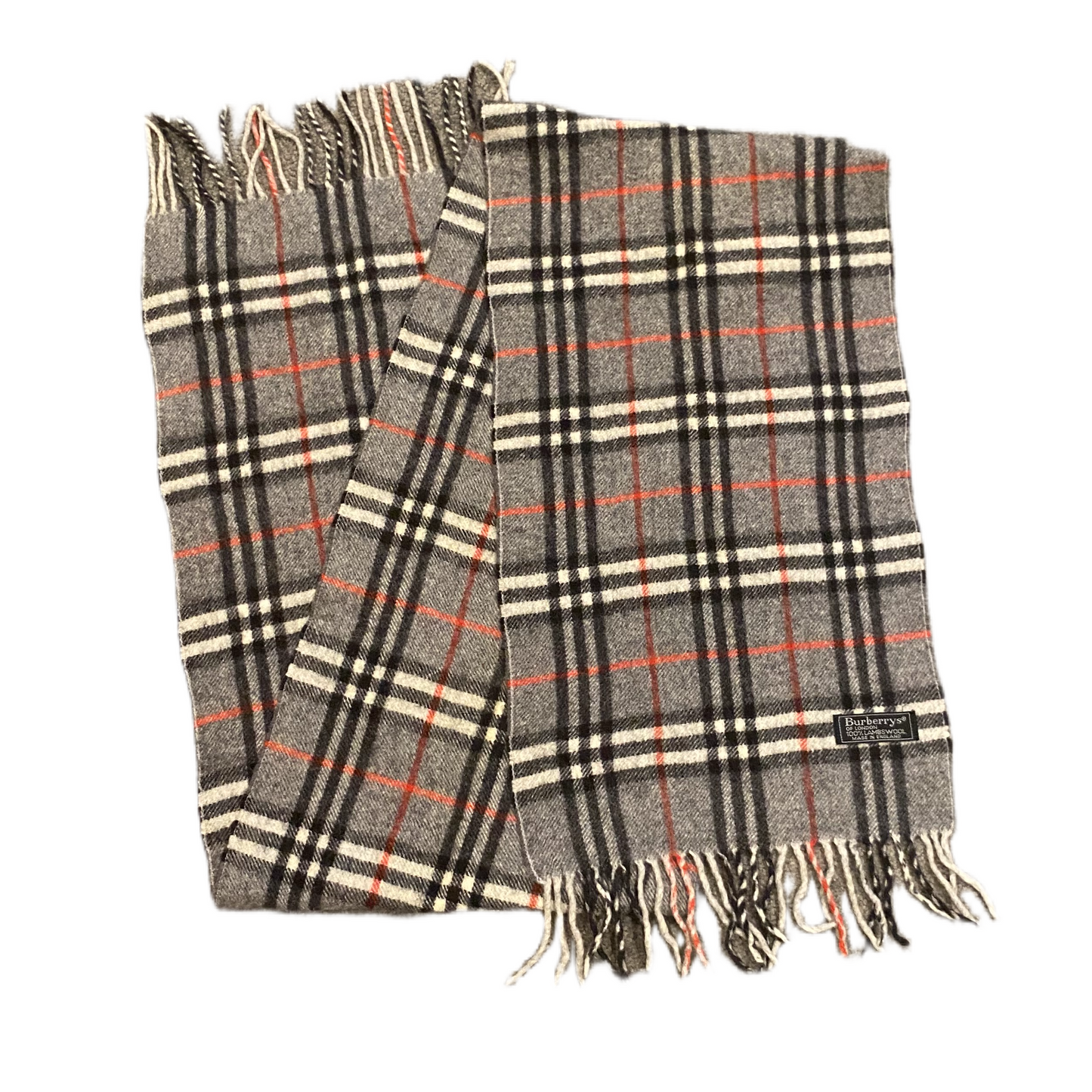 BURBERRY LAMBSWOOL SCARF (OS)