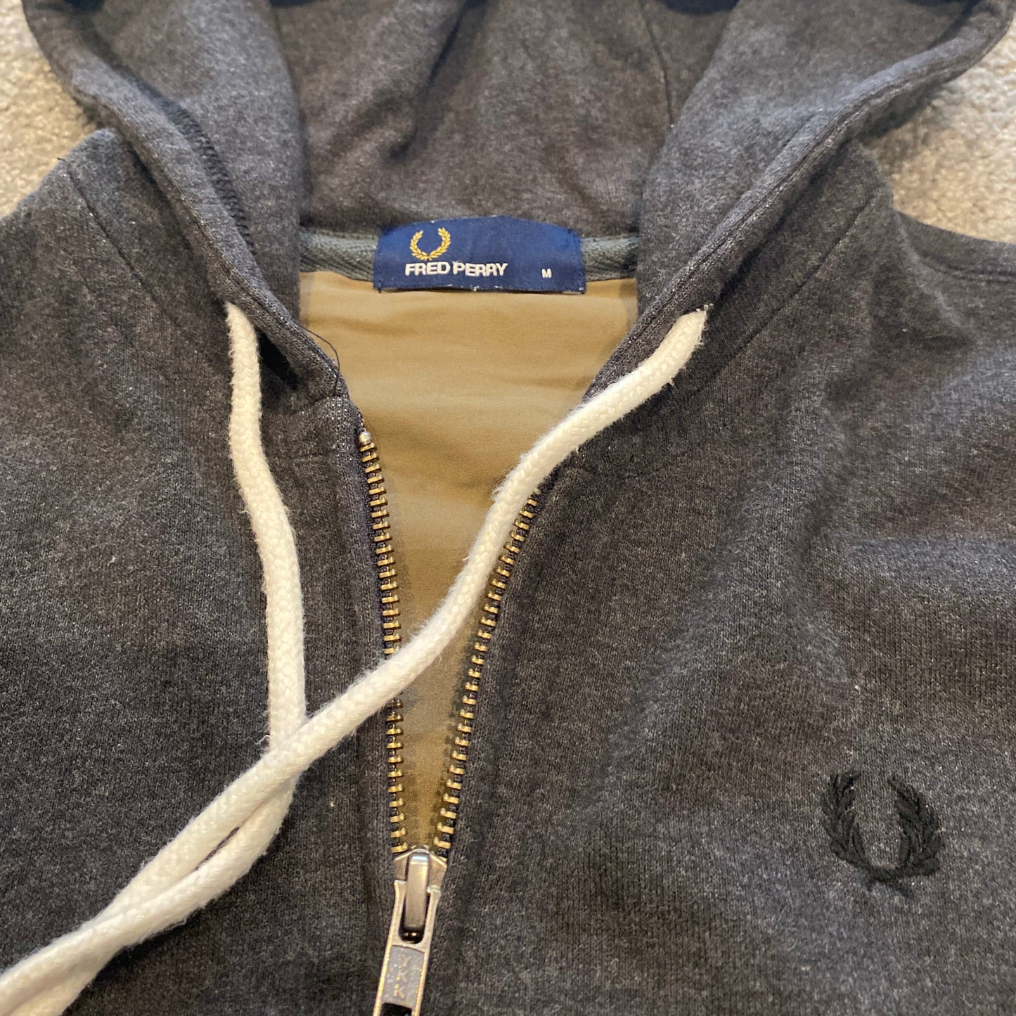 FRED PERRY UNION JACK ZIP (XS)