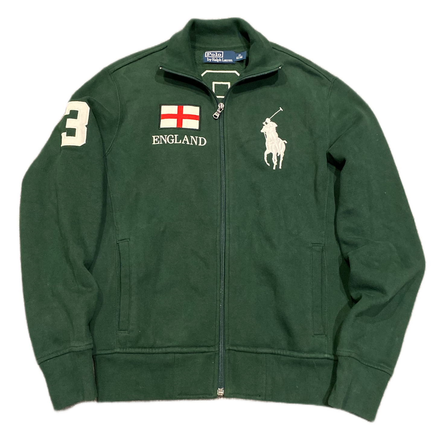 POLO RALPH LAUREN ZIP UP (XS)