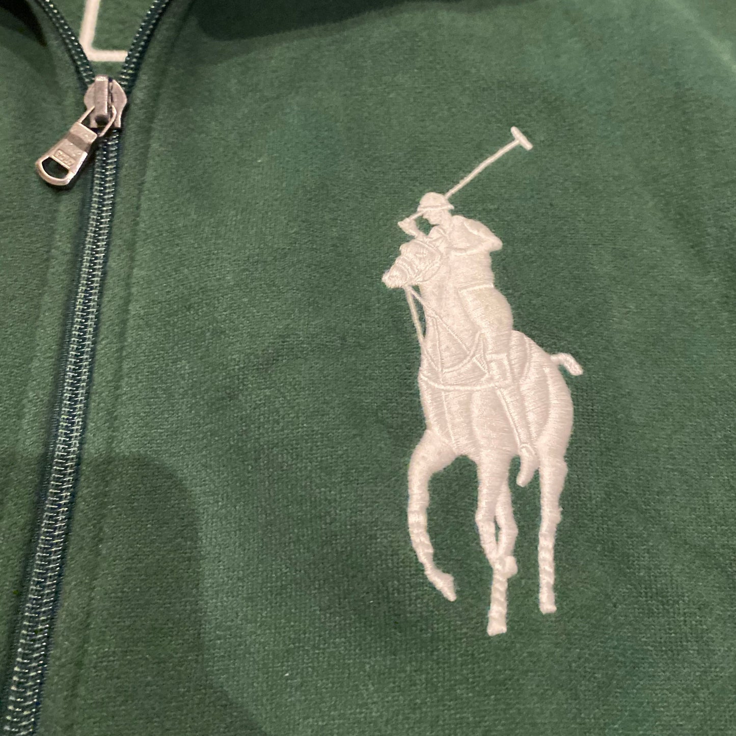 POLO RALPH LAUREN ZIP UP (XS)