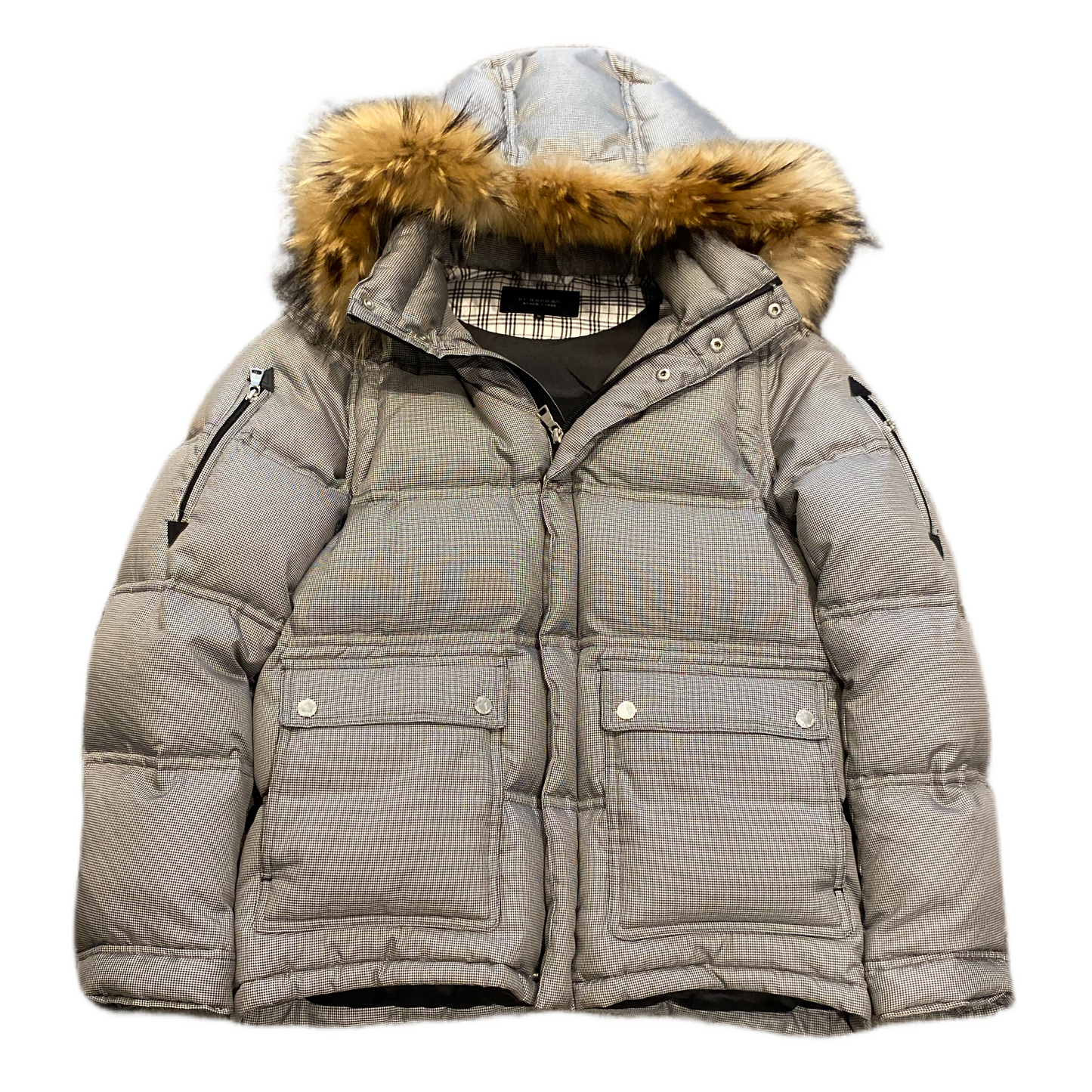 BURBERRY PUFFER JACKET (M)