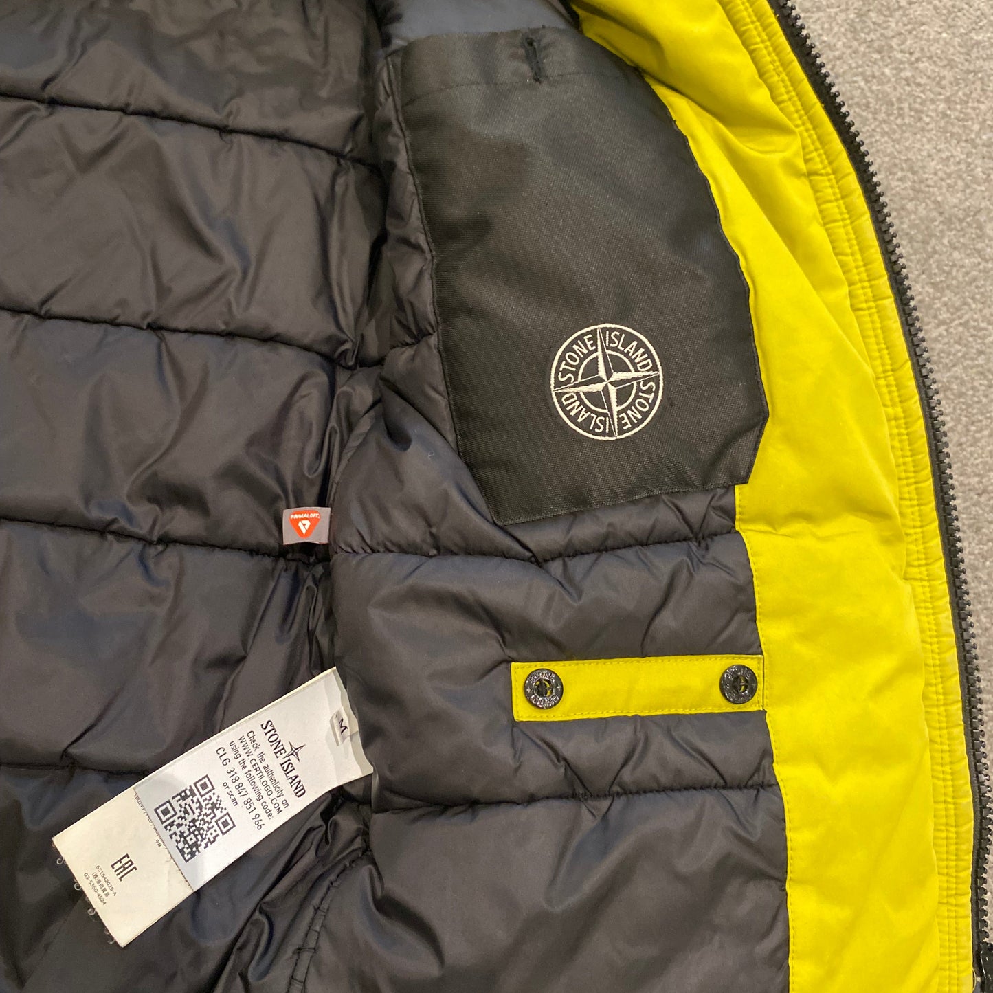 STONE ISLAND PRIMALOFT JACKET (M)
