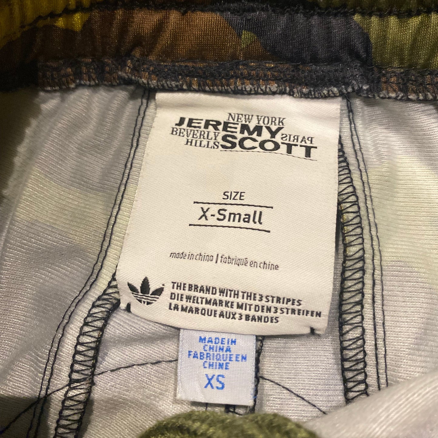 JEREMY SCOTT X ADIDAS JOGGERS (XS)