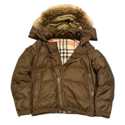 BURBERRY PUFFER JACKET (M)