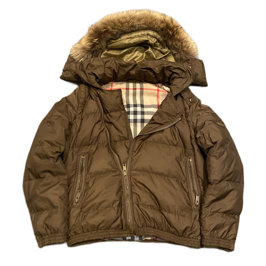 BURBERRY PUFFER JACKET (M)