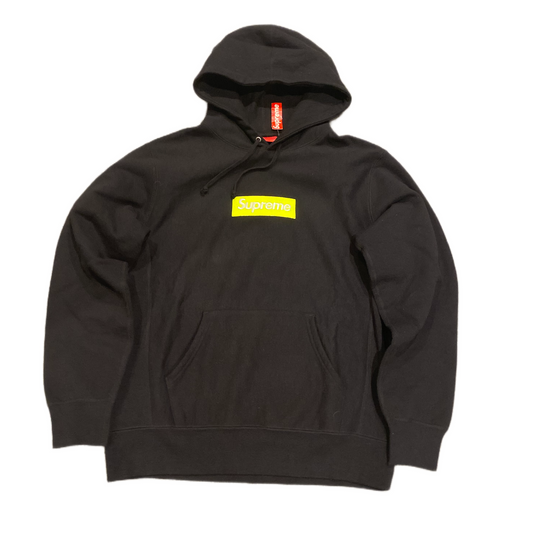 SUPREME NEON BOGO HOODIE (L)