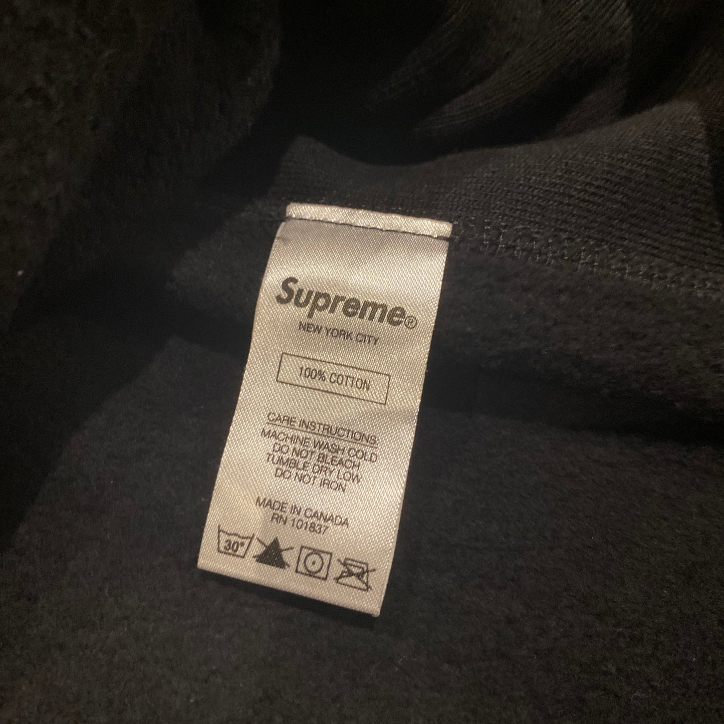 SUPREME NEON BOGO HOODIE (L)