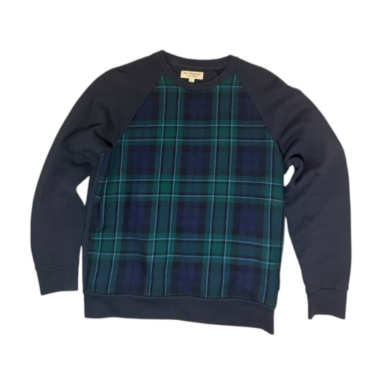 BURBERRY PLAID CREWNECK (S)
